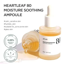 ANUA Heartleaf 80% Moisture Soothing Ampoule