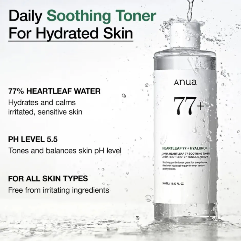 ANUA Heartleaf 77% Soothing Toner