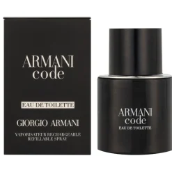Heren Giorgio Armani Armani Code Pour Homme - Eau de Toilette Refillable 30ml
