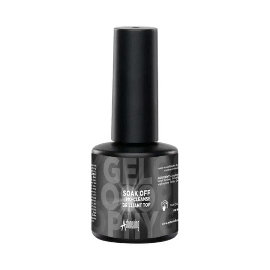 Astonishing Essentials Soak Off No-Cleanse Briljant Top