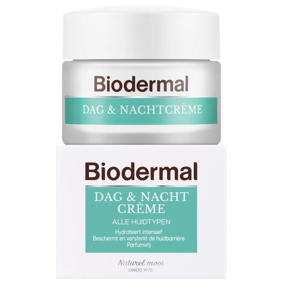 Biodermal Dag & Nachtcrème voor alle Huidtypen