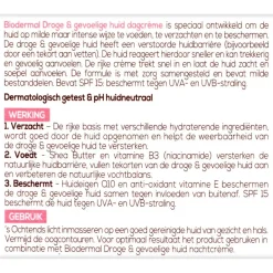 Biodermal Dagcrème voor de Droge en Gevoelige Huid