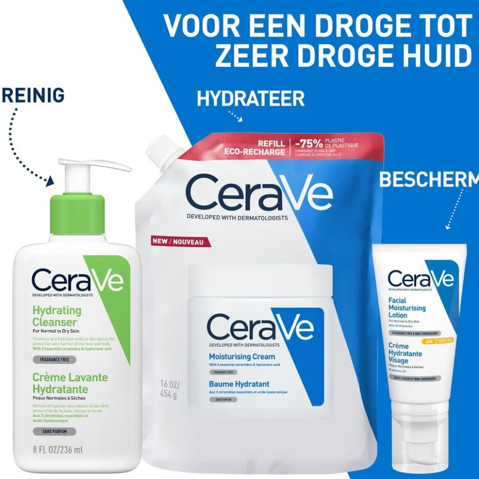 CeraVe Hydraterende Melk Navulling