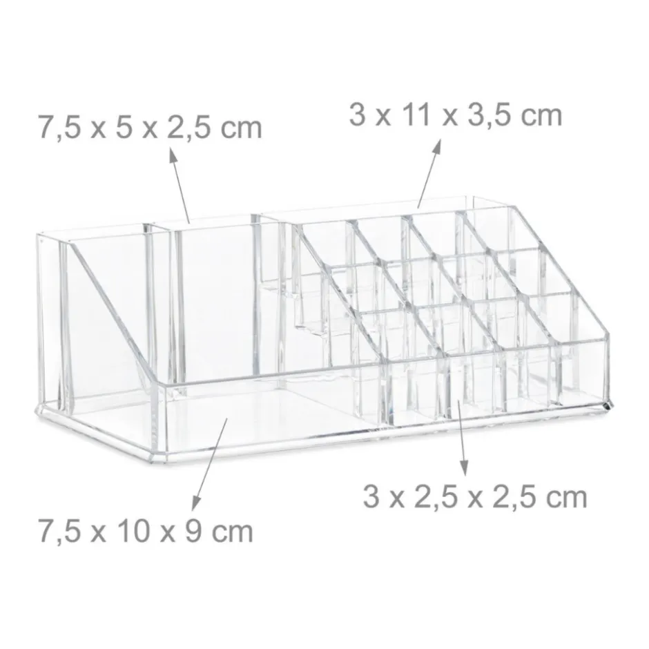 Confibel Make-up Organizer Cosmetica Organizer Verstelbare Lades
