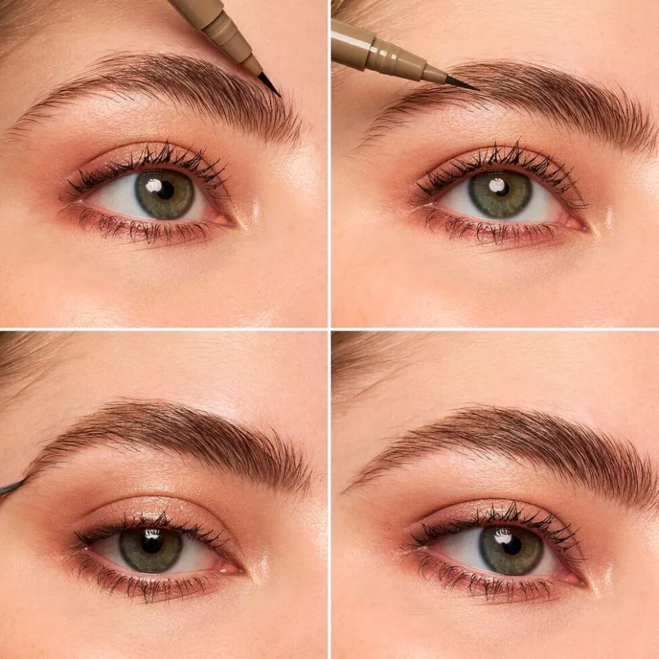 ELF e.l.f. Deep Brown Holy Strokes Micro-Fine Brow Pen