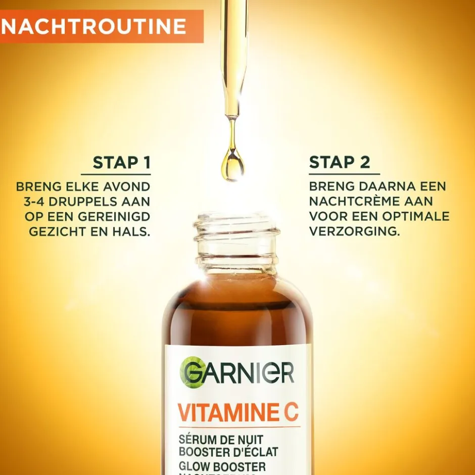 Garnier Skin Naturals Garnier SkinActive 10% Pure Vitamine C Anti-Pigmentvlekken Nachtserum
