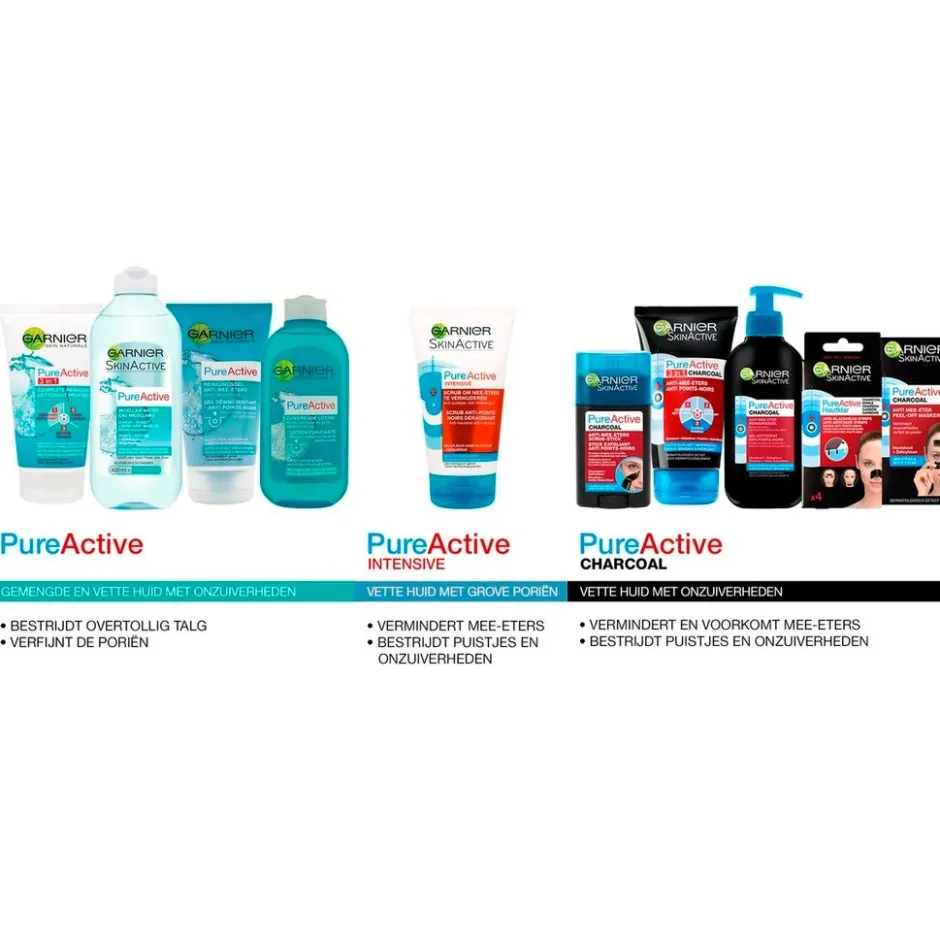 Garnier Skin Naturals Garnier SkinActive Pure Active Anti-Mee-Eters Reinigingsgel