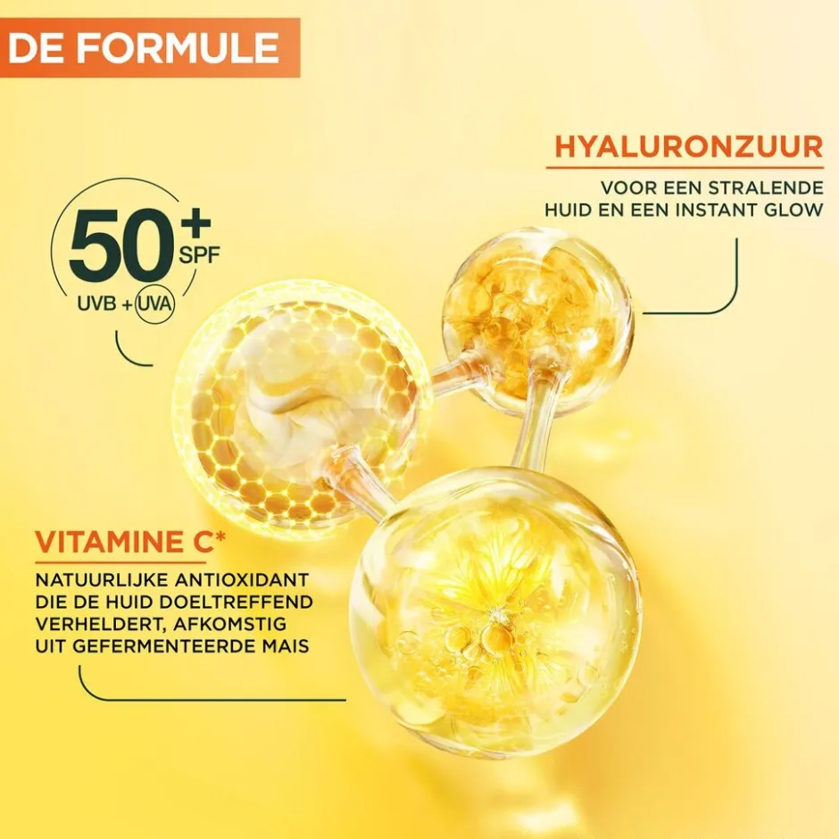Garnier Skin Naturals Garnier Vitamine C SPF50+ Invisible Anti-Pigmentvlekken Daily UV Fluid