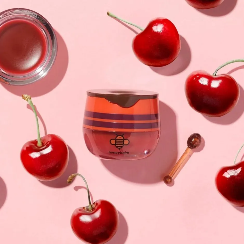 HONEYBALM SPF25 Original Cherry Infused Lip Balm