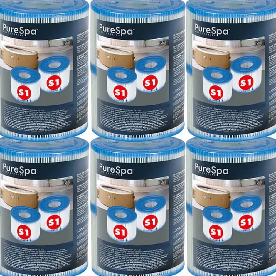 Intex 29001 Filter S1 voor Spa 6x2 stuks