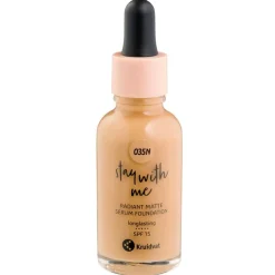 Kruidvat Stay With Me 035N Medium Olive Radiant Matte Serum Foundation