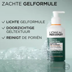 L'Oreal Paris Men Expert L'Oréal Paris Men Expert Derma Control Purifying Gel Cleanser