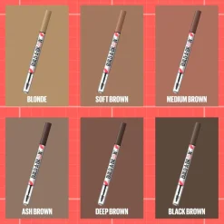 Maybelline New York Build-A-Brow 255 Soft Brown Wenkbrauwpotlood en -Gel