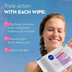 Nivea Skincare NIVEA 3-In-1 Reinigingsdoekjes