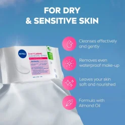 Nivea Skincare NIVEA 3-In-1 Reinigingsdoekjes