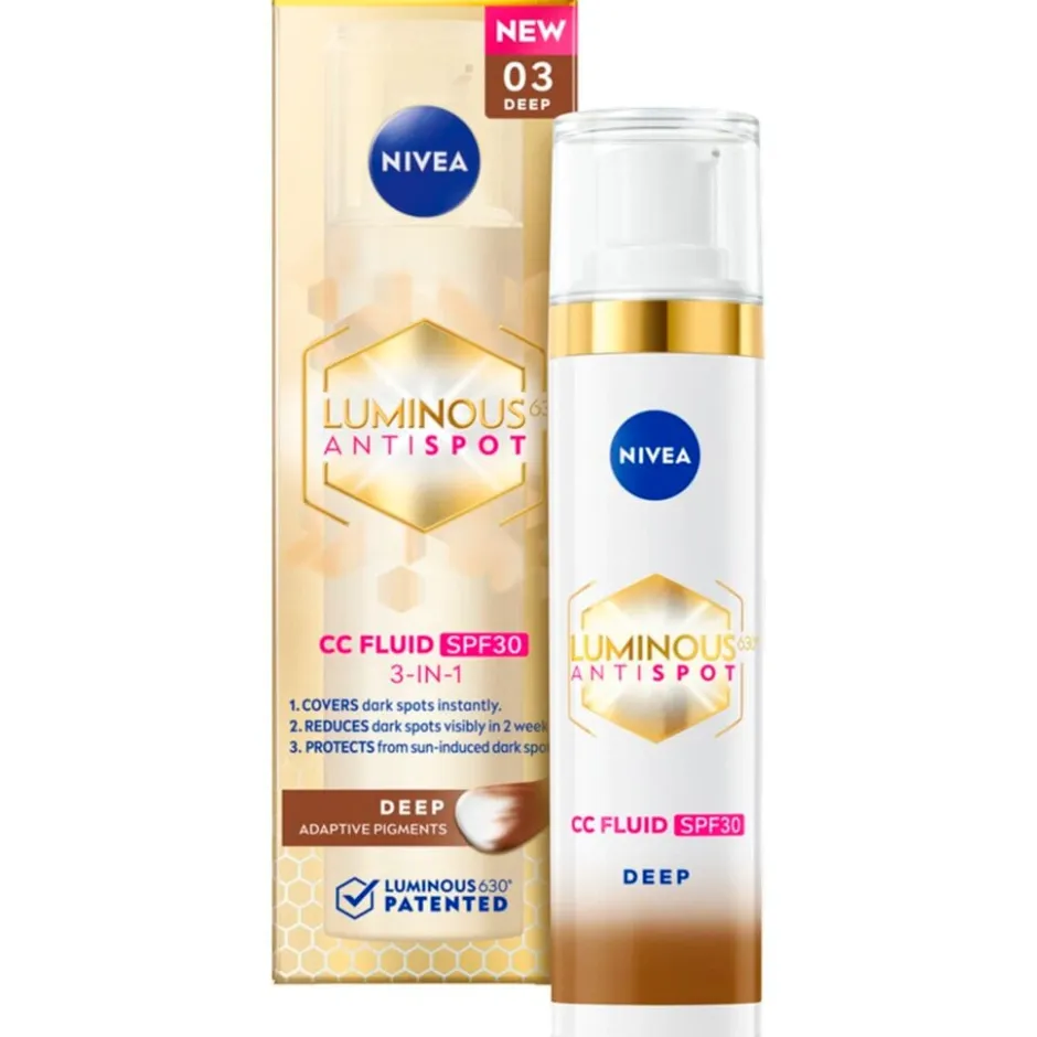Nivea Skincare NIVEA Luminous630 Anti-spot SPF30 03 Dark 3-in-1 CC Crème