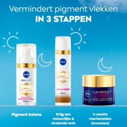 Nivea Skincare NIVEA Luminous630 Anti-spot SPF30 03 Dark 3-in-1 CC Crème