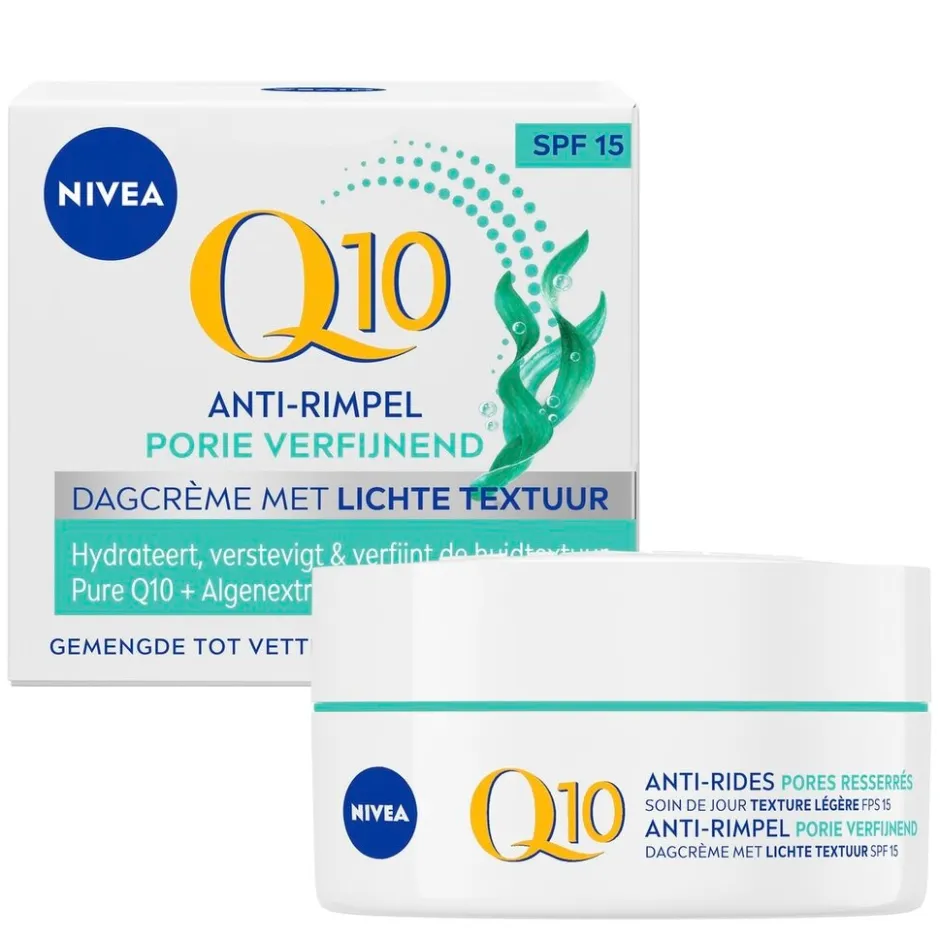 Nivea Skincare NIVEA Q10 Power Anti-Rimpel Porie Verfijnende Extra Lichte Dagcrème