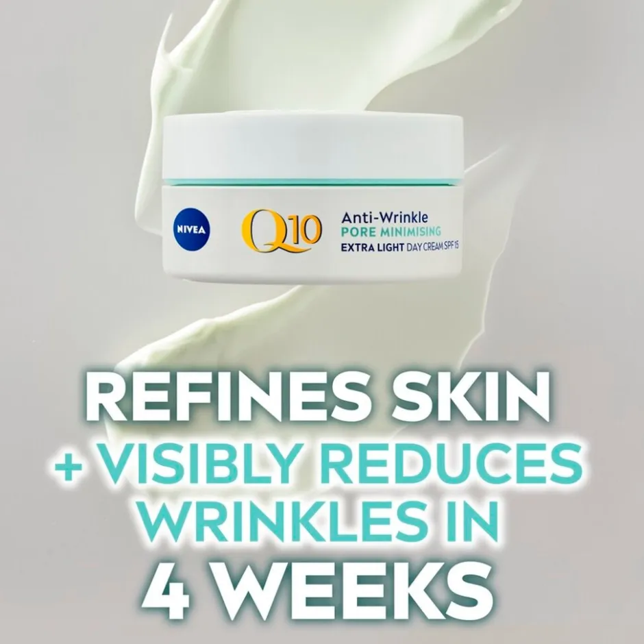 Nivea Skincare NIVEA Q10 Power Anti-Rimpel Porie Verfijnende Extra Lichte Dagcrème