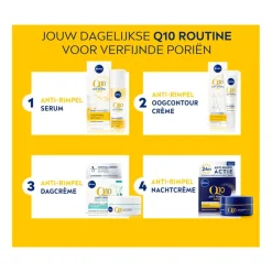 Nivea Skincare NIVEA Q10 Power Anti-Rimpel Porie Verfijnende Extra Lichte Dagcrème