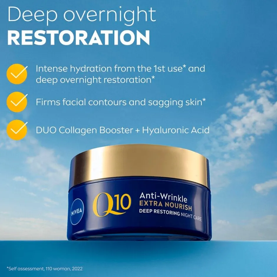 Nivea Skincare NIVEA Q10 Power Extra Voedende Anti-Rimpel Nachtcrème