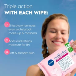 Nivea Skincare NIVEA Rose Care Micellair Reinigingsdoekjes