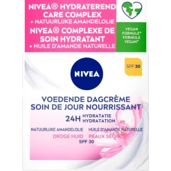 Nivea Skincare NIVEA SPF30 24H Hydration Voedende Dagcrème