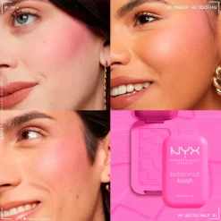 NYX Professional Makeup 01 My Butta Half Buttermelt Blush