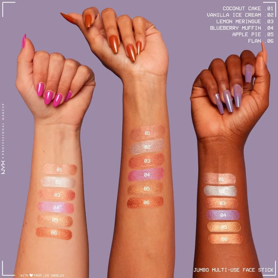NYX Professional Makeup 02 Ice Cream Highlighter Jumbo Stick