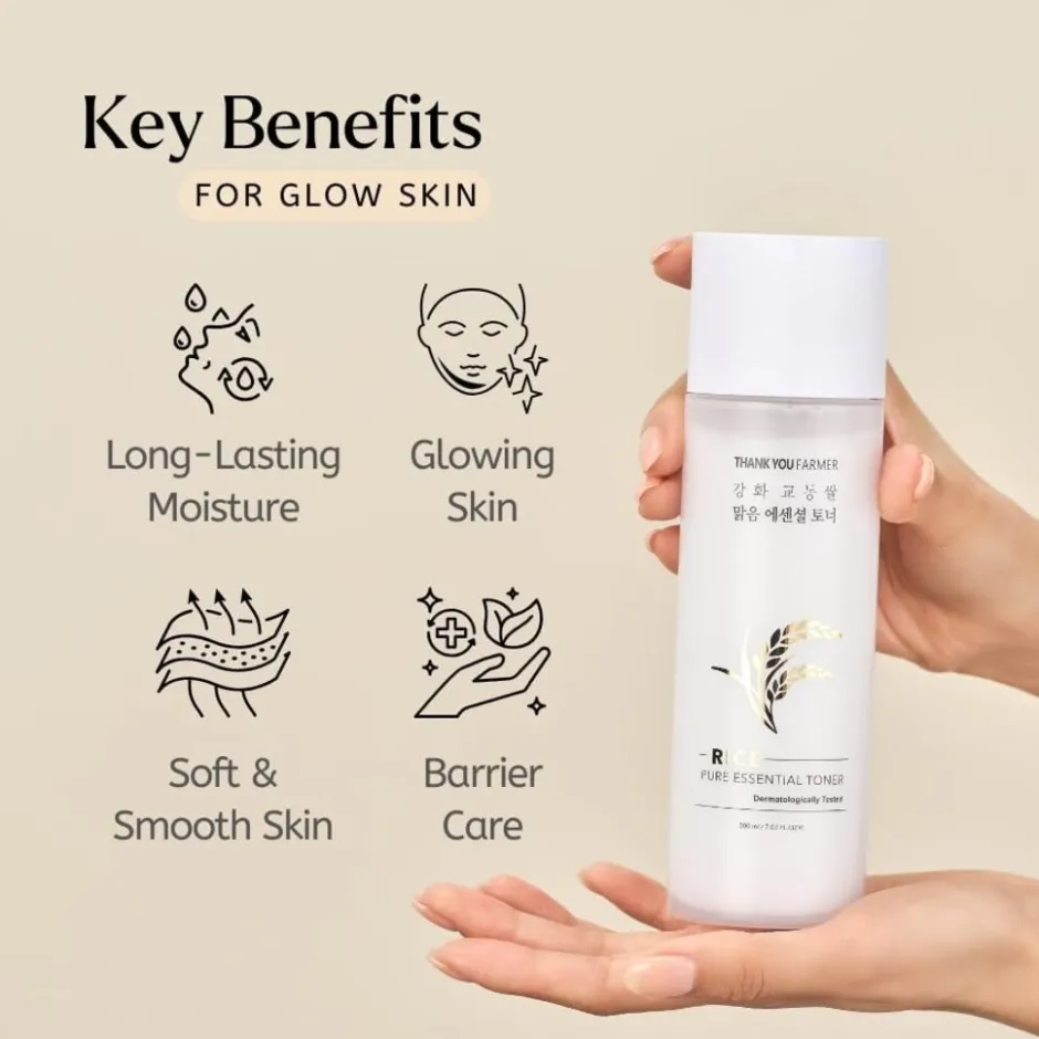 THANK YOU FARMER Rice Pure Essential Toner