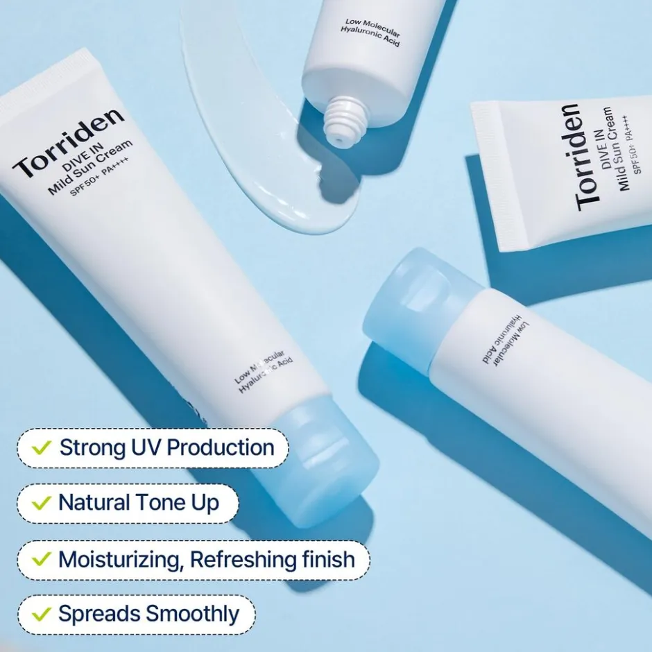 TORRIDEN DIVE-IN Mild Suncream SPF50+