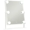 UNIQ Xl Hollywood Make-up Make-upspiegel met 6 Led Lampen en Aanraakfunctie