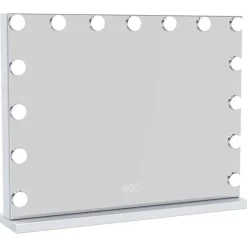 UNIQ XL Hollywood Spiegel met 15 LED Lampen & Touch