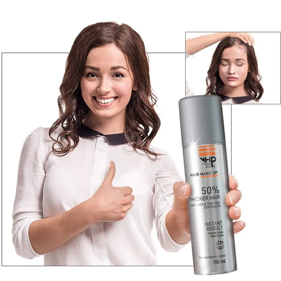 Volume hair Plus Donker Bruin Verdikkende Hairspray